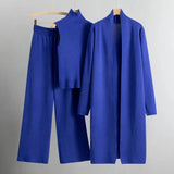 Dominique Set – Three-Piece Minimal Knit Ensemble