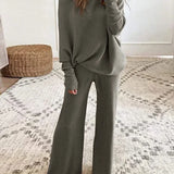 Modinzi Grey / 6 (XS) Elara Ease – Off-Shoulder Lounge Set