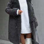 Modinzi Frost Luxe – Shearling Trench Coat