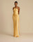 Modinzi Golden Yellow / 6 Golden Hour – Backless Tie Maxi Dress