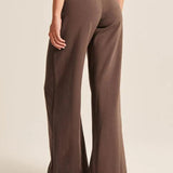 Modinzi Harbour Fold – Pleated Wide-Leg Trouser