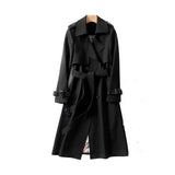 Modinzi black / 6 Heritage Classic – Double-Breasted Trench Coat