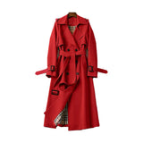 Modinzi dark pink / 6 Heritage Classic – Double-Breasted Trench Coat