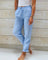Modinzi pants Blue / 8 (S) Lina Linen Drawstring Pants
