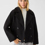 Modinzi black / 6 Manor Classic – Double-Breasted Peacoat