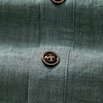 Modinzi mens set Men’s Casual Linen Set – Short Sleeve Shirt and Elastic Waist Pants