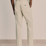 Modinzi Mens Trousers Men’s Classic Linen-Blend Tailored Pants – Slim Tapered Fit