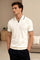 Modinzi men Shirts Beige / S Men’s Contrast Trim Polo Shirt – Short Sleeve Smart Casual Knit Top