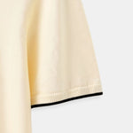 Modinzi men Shirts Men’s Contrast Trim Polo Shirt – Short Sleeve Smart Casual Knit Top