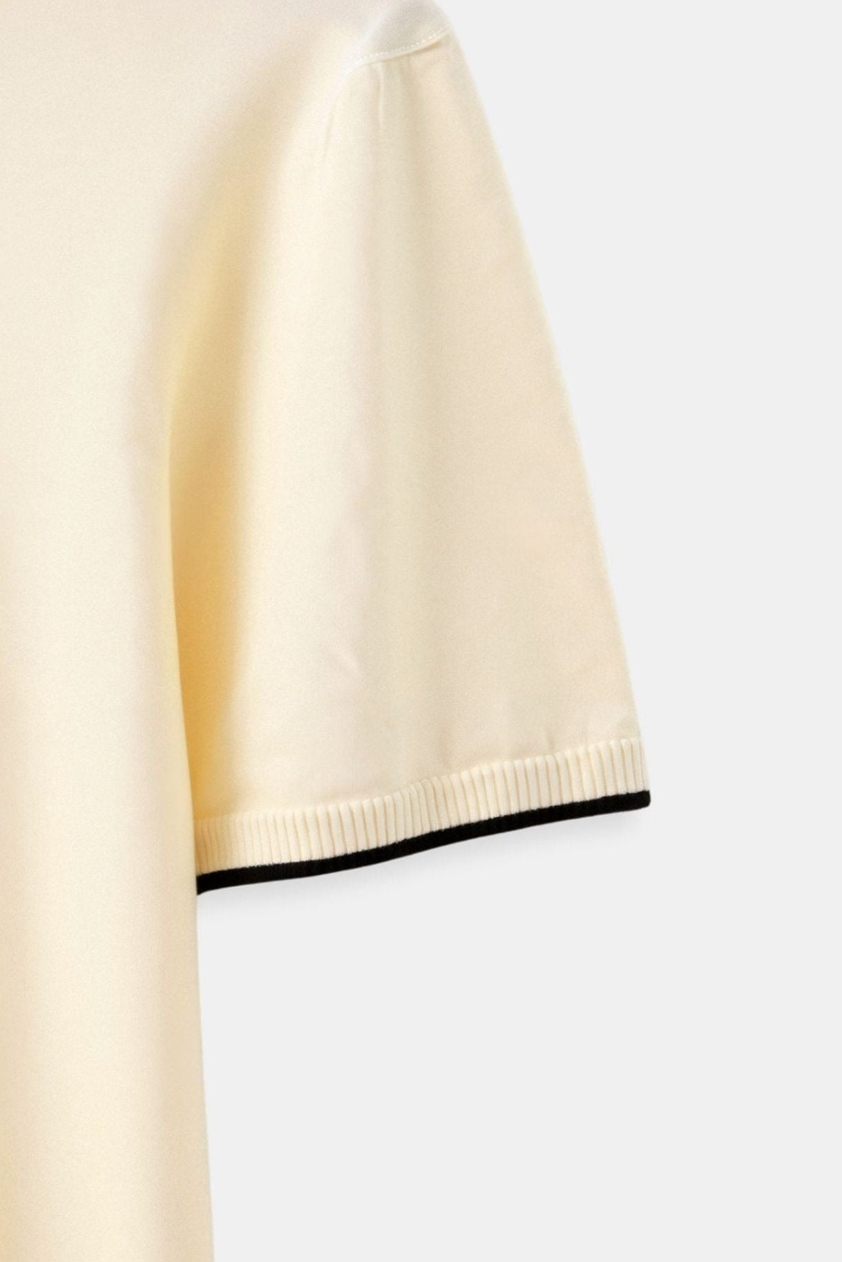 Modinzi men Shirts Men’s Contrast Trim Polo Shirt – Short Sleeve Smart Casual Knit Top