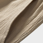 Modinzi mens set Men’s Linen Short Sleeve Shirt and Casual Trousers Set – Lightweight Summer Outfit