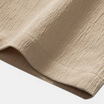 Modinzi mens set Men’s Linen Short Sleeve Shirt and Casual Trousers Set – Lightweight Summer Outfit