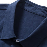 Modinzi mens set Men’s Linen Short Sleeve Shirt and Casual Trousers Set – Lightweight Summer Outfit