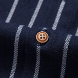 Modinzi mens set Men’s Striped Short Sleeve Shirt and Linen Pants Set – Relaxed Summer Outfit