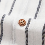 Modinzi mens set Men’s Striped Short Sleeve Shirt and Linen Pants Set – Relaxed Summer Outfit