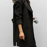Modinzi black / 6 Meridian Modern – Oversized Blazer Coat