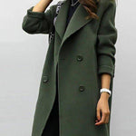 Modinzi Earthy Green / 6 Meridian Modern – Oversized Blazer Coat