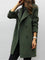Modinzi Earthy Green / 6 Meridian Modern – Oversized Blazer Coat