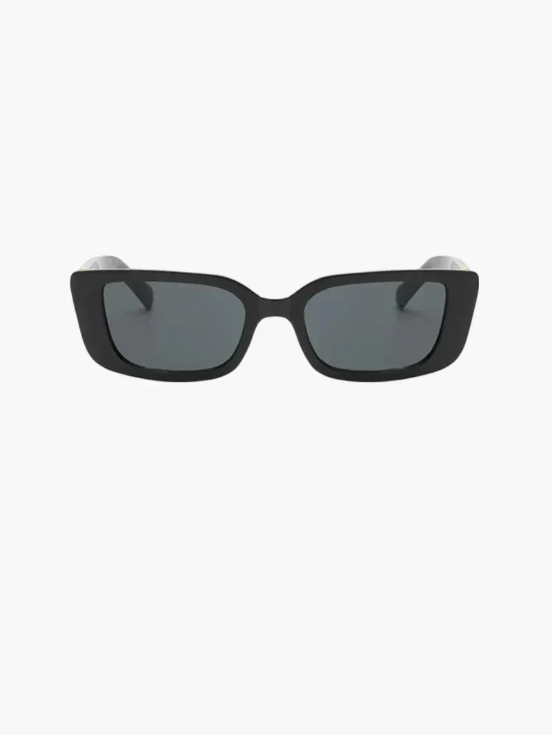 Modinzi black Noir Edge – Slim Rectangle Sunglasse