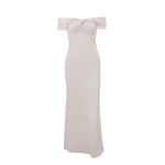 Modinzi Pearl Dreams – Off-Shoulder Maxi Dress