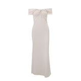 Modinzi Pearl Dreams – Off-Shoulder Maxi Dress