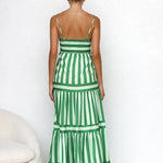 Modinzi Midi dress Playful Whimsy Stripe Midi Dress – Bold Summer Charm