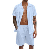 Winfred - Stylish set for men: shirt & shorts