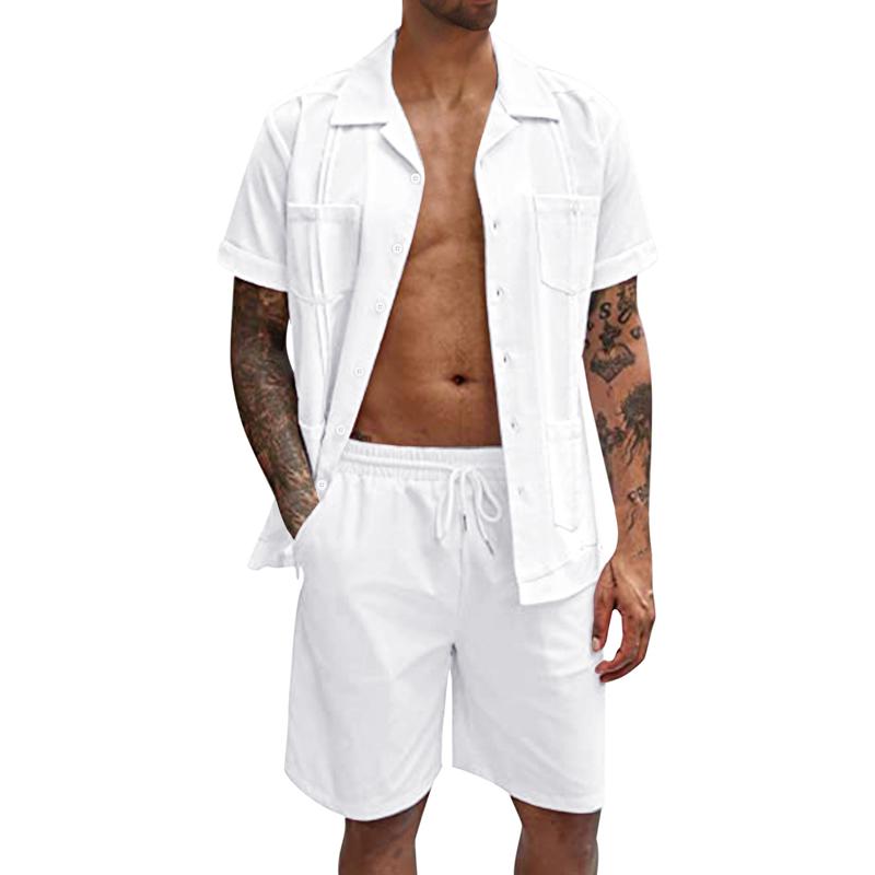 Winfred - Stylish set for men: shirt & shorts