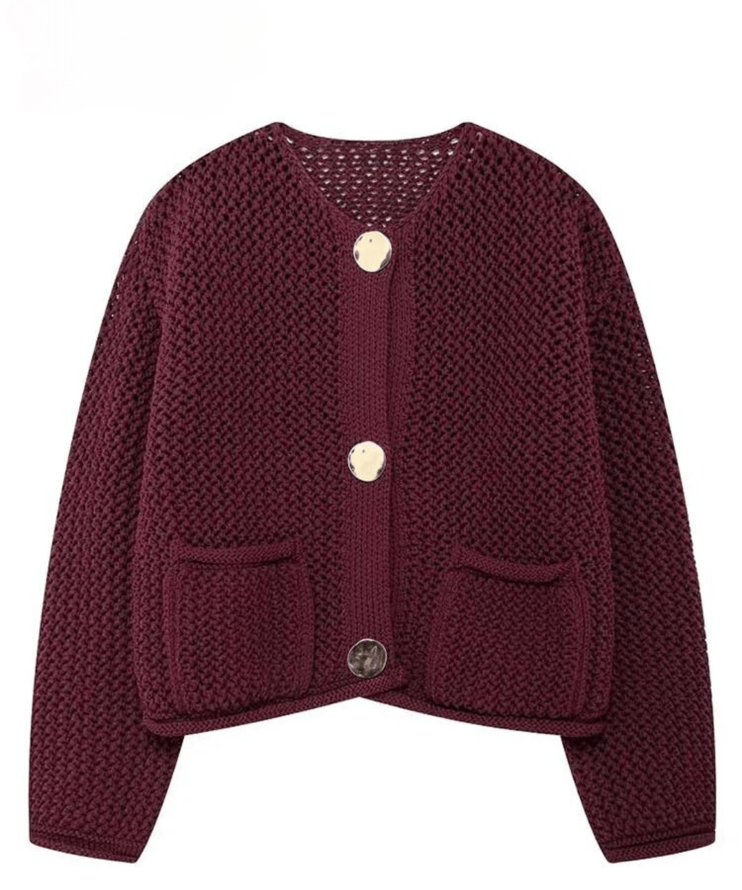 Modinzi Rowan Loop – Chunky Button Cardigan