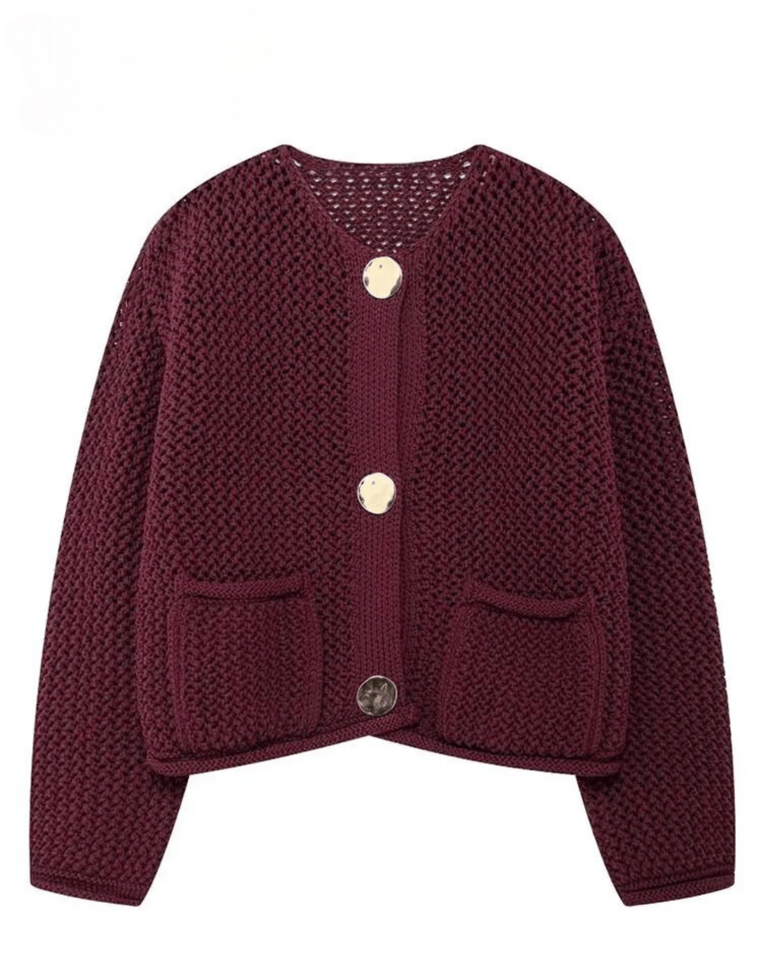 Modinzi Rowan Loop – Chunky Button Cardigan