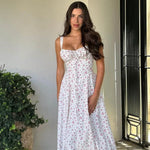 Modinzi Floral / 6 (XS) Seraphine Fleur – Gathered Bust Midi