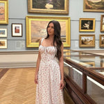 Modinzi Seraphine Fleur – Gathered Bust Midi