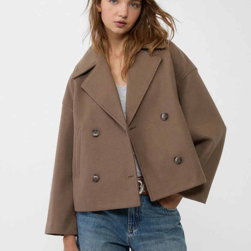 Manor Classic – Double-Breasted Peacoat