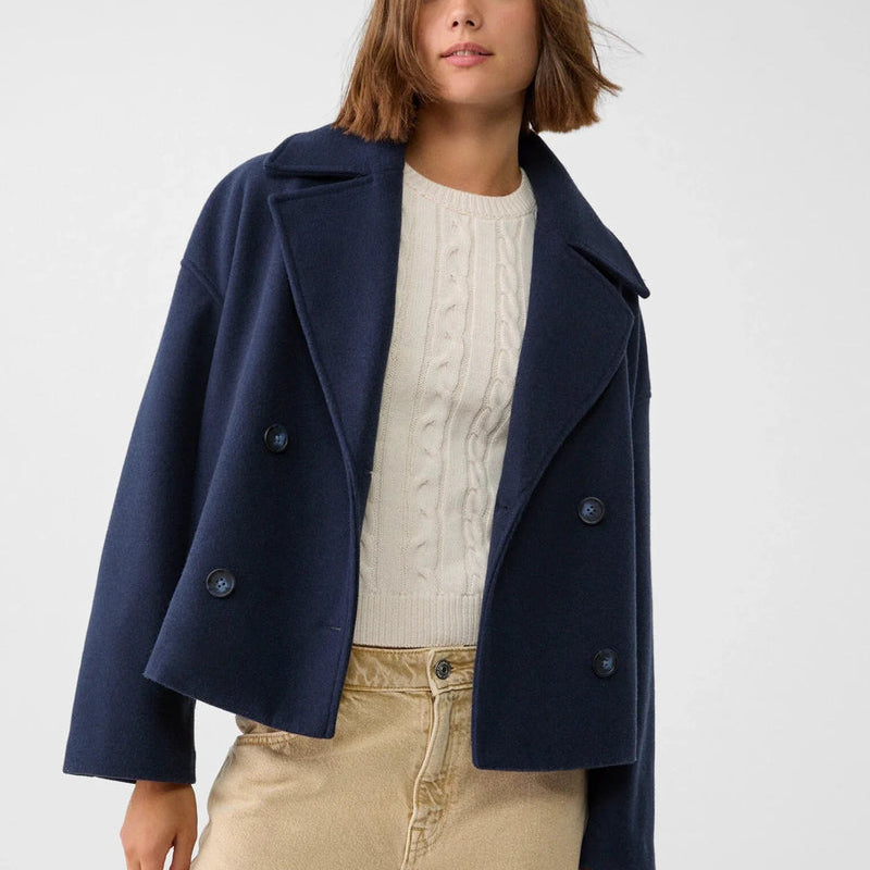 Manor Classic – Double-Breasted Peacoat