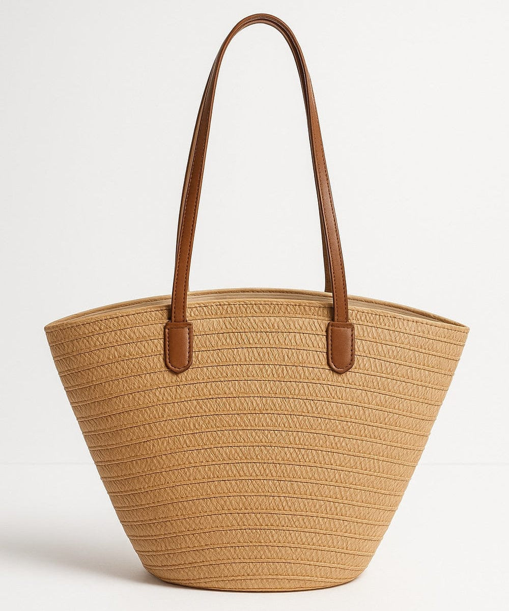 Modinzi Light Brown Soléa Bay – Woven Tote Bag