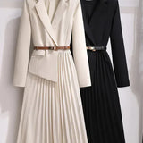 Modinzi Studio Fusion – Blazer Pleated Dress