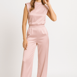 Modinzi Pink&Yellow / 6 Urban Minimalist – Sleeveless Two-Piece Set