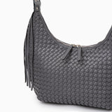 Liora Curve – Woven Shoulder Bag