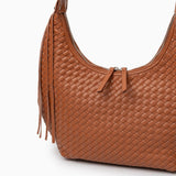 Liora Curve – Woven Shoulder Bag
