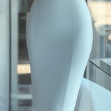 Modinzi Midi dress Women’s Elegant Short Sleeve Belted Sheath Dress – Wrap Neckline Midi Dress