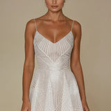 Modinzi Midi dress , maxi dress Women’s Evening Dress – Strappy A-Line with Sequin Detail