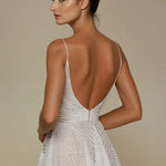 Modinzi Midi dress , maxi dress Women’s Evening Dress – Strappy A-Line with Sequin Detail