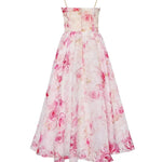 Modinzi Midi dress Women’s Fit & Flare Floral Midi Dress – Sleeveless A-Line Sundress