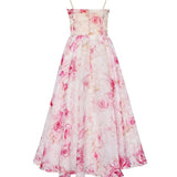 Modinzi Midi dress Women’s Fit & Flare Floral Midi Dress – Sleeveless A-Line Sundress