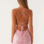 Modinzi Mini Dress Women’s Sequin Cami Mini Dress – Strappy Backless Party Dress