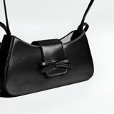Modinzi bag Women’s Shoulder Bag – Bow Detail PU Leather Small Purse