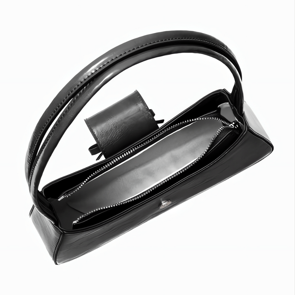 Modinzi bag Women’s Shoulder Bag – Bow Detail PU Leather Small Purse