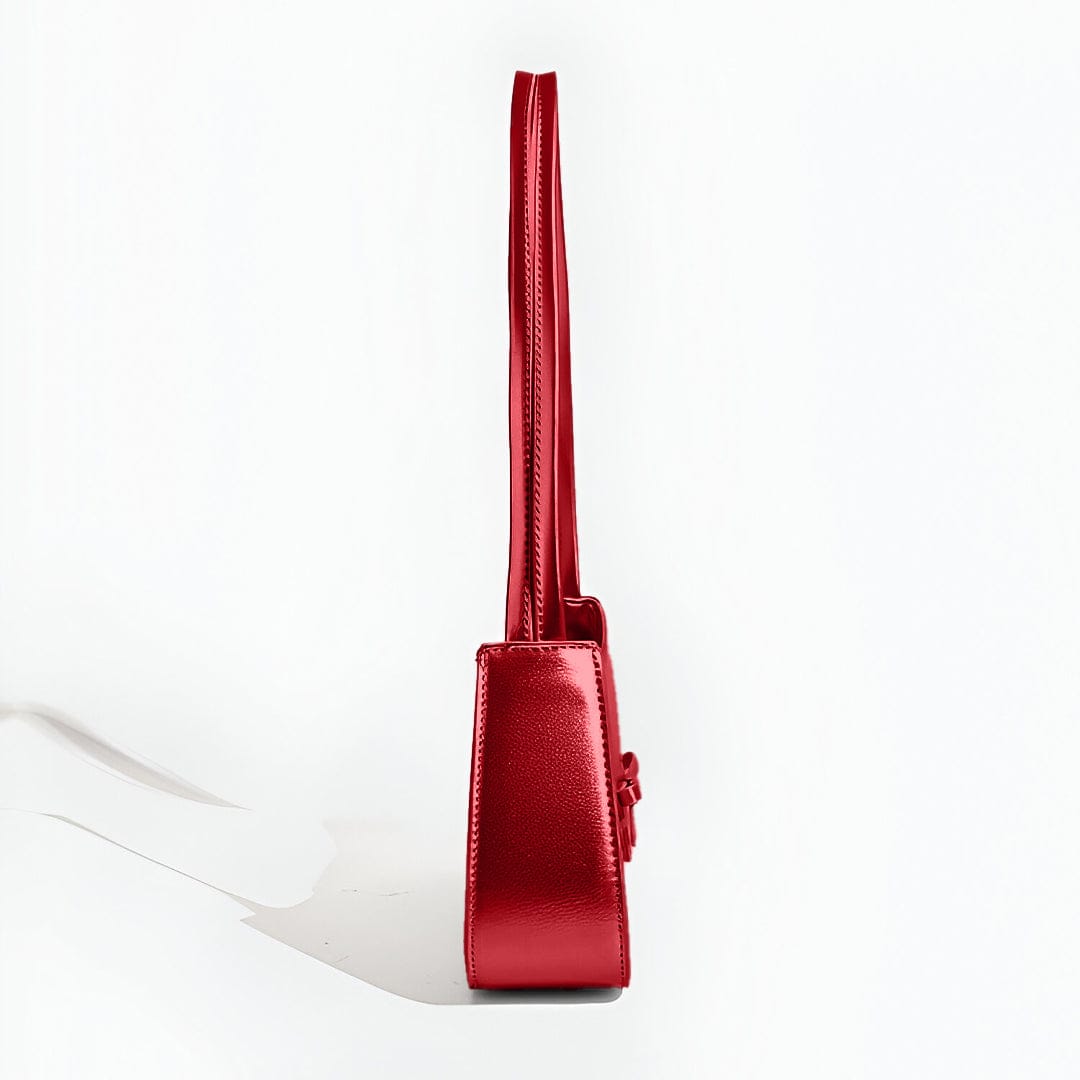 Modinzi bag Women’s Shoulder Bag – Bow Detail PU Leather Small Purse